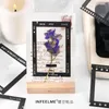 Hediye Sargısı Çıkartma Çerçeve DIY Scrapbooking Tebrik Kartları için Pet Malzeme Sanat El Sanatları Defterler Planlamacıları Estetik Çıkartmalar Yapma