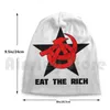 Berets Eat The Rich Beanies Pullover Cap Comfortable Anarchist Communism Socialism Liberation Blackstar Black Star Anarcho