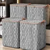 Clothing Wardrobe Storage Clothes Quilt Bins Wardrobe Large Capacity Blanket Sorting Bag With Handle Closet Storage R231102