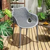 Meubles de camping en plastique moderne chaise d'extérieur jardin étanche relaxant Camping touristique léger salon Kamp Sandalyesi chaises