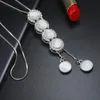 Anhänger Halsketten Lange Kette Für Frauen String Statement Halskette Choker Weiblichen Schmuck Kolye Zubehör 2023