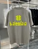 T-shirt uomo Girocollo ricamato e stampato abbigliamento estivo in stile polare con street puro cotone e31ed