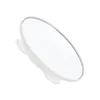 Kompakta speglar Sugkopp Vanity Mirror Cosmetics väggmonterad förstoring 10x Makeup Silver Travel Round Wall Mirror 231102