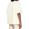 23ss EUA Windsurf Esporte Impressão Vintage Tee Skate Homens Camiseta Primavera Verão Mulheres Manga Curta Streetwear Algodão Camiseta