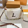 Designer mulheres sacos de ombro lã couro sobre a lua bolsas teddy pelúcia moda corrente mulher tote bolsas bolsas crossbody saco