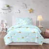 Bedding Sets Refreshing Series Rainbows Clouds Cute Set Super Soft Comfortable Cover For Beds Duvet Cartoon Pink