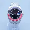 최고 품질의 ST9 Super U1 남성 시계 자동 이동 블랙 레드 세라믹 Sapphire Glass New Jubilee Bracelet Wristwatch Mens 시계 Reloj Cola Limited