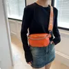 Torby w talii moda dla kobiet łańcuch toreb fanny luksusowe ramię crossbody jakość klatki piersiowej skórzane paczki bananowe pasek