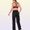 Дизайнерский наряд для йоги ** s Брюки для йоги и танцев Высокие спортивные штаны для спортзала Свободные женские спортивные колготки Femme8548468