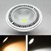 Dimmable AR111 Lamp Replace Halogen 5W G53 GU10 Spot Light AC220V 12V ES111 Warm White Neutral LED Downlight