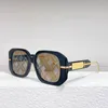 Sacoche Lunettes de soleil pour femmes Mode Chunky Plate Cadre Galvanoplastie Miroir Jambe FF 40065 lunettes de soleil design pour hommes Luxe Qualité Édition Limitée