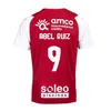 23 24 SC Braga Soccer Jerseys Bruma Abel Ruiz Andre Horta A. Djalo Mendes Rony Lopes R. Horta Pizzi Home Red Aldult Football Shirts