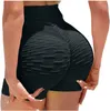 Kvinnors shorts öppna grenbyxor utomhus sex leggings hög midja yoga för kvinnor mage kontroll bubbla bubble bulifting träning