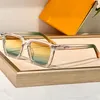 Роскошные солнцезащитные очки для женщин и мужчин, лето 1975 года, дизайнерские солнцезащитные очки в стиле ретро с защитой от ультрафиолета, модные квадратные ацетатные очки в полной оправе для подиума, уличный стиль, очки UV400, случайная коробка
