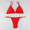 Women's Swimwear Sexy Bikini Push Up Women Padded Bra G-string Thong Two Pieces Swimsuit Bathing Fashion Summer