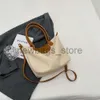 Sacs de mode pour femmes Dumpling Bun 2024 Nouveau populaire été contraste sac à main grande capacité une épaule bandoulière décontracté Com-muter sac