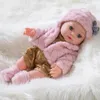 Poupées 12 pouces inachevé Reborn poupée mode habiller vinyle Simulation Reborn bébé apaisant blanc poupée bricolage jouet enfants cadeaux d'anniversaire 231102
