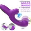 Vuxna leksaker 20 hastigheter kraftfull dildo vibrator kvinnlig klitor sucker vakuum klitoris stimulator vuxna varor finger wiggling sex leksak för kvinnor 231101