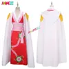 One Piece Cosplay Boa Han Costume Sexy Empire Red Kimono Dress Anime Clothing Halloween Costumes for Women Party Performance cosplay