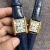 Watch Designer Watch Men's and Women's Imported Quartz Movement Stainless Steel Cow Strap 25/27mm Exquisite Couple Watch