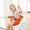 Meubles de Camp en forme de U pour enfants, balançoire intérieure et extérieure pour bébé, siège en filet avec corde, chaise suspendue, équipement de terrain de jeu