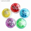 Yoyo 2 pièces passe-temps créatif magique YoYo lumière LED jouets classiques jeux amusants Yo pratique professionnelle jonglerie spectacle Amateur jouets enfants cadeau L231101