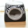 Cat Beds Warm House Pet Bed For Small Dogs Soft Nest Kennel Cave Sleeping Bag Mat Pad Tent Pets Cushion Cozy Cama Gato