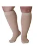 Herrstrumpor 2332mmHg Män och kvinnor Storlek plus S M L 4XL 5XL Varicose Vein Stöd King Compression Strumpor för att köra Yoga 231101