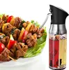 2-in-1 Olive Oil Bottle Sprayer Kitchen Cooking BBQ Tools Supplies Kitchen Dosage Oil Spray Dispenser Seasoning Soy Sauce Vinegar Mist Bottles SN4495