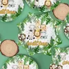 Decorazioni per feste Wild One Compleanno Decorazioni Kids Jungle Safari Animali Decorazioni a tema Baby Shower Boy 1st Suppiles per la tavola