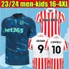 QQQ8 23 24 Stoke City Mikel Campbell Futbol Formaları Smith Fletcher Powell Brown Clucas Ev Kitleri 2023 Baker Erkekler Kids Kit Futbol Gömlekleri