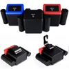 Accessoires intérieurs Poubelle de voiture Poubelle Auto Dust Case Holder Bin Box Car-styling Rouge Bleu Noir