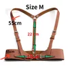 Gürtel Punk Leder Harness Gürtel Frauen PU Hosenträger Steampunk Unterbrust Korsett mit Riemen Weste Clubwear zum Tragen