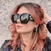 Sunglasses Women Glasses Fashion Classic 6040 for Men Metal Square Gold Frame UV400 Unisex Vintage Style Attitude Designer Sunglasses