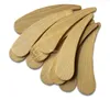 500st skedar 6 cm kosmetiska verktyg bambu stick spatula skrapsked