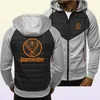 Men039s Felpe con cappuccio Felpe 2021 Jagermeister Felpa con cappuccio in cotone stampato Primavera Autunno Giacca Felpa casual Manica lunga Zip 3x8233942