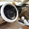 Steering Wheel Covers 3Pcs/Set Car Soft Wool Cover Handbrake Accessory Automotive Interior Case