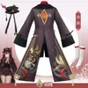 Genshin Impact Hutao Cosplay Costume Uniform Anime Game Hu Tao Halloween Women Clothes cosplay