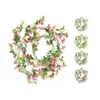 Decorative Flowers & Wreaths 1 Pc Faux Silk Flower Artificial Fantastic Wide Application Delicately Cut Simulation Plant Home Decor