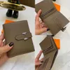 Wallet Designer purse borsa luxury bags Shoulder Purse white black Calfskin leather mens wallet women wallet high-end with box cardholder Bags for HH gold metal
