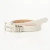 Celra Fashion Ladies Silver Square Buckle Belt de alta qualidade Pin de couro versátil jeans casual feminino cintura cinto