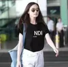 2023 Mode Heren T-shirts Dames Ontwerpers T-shirts Tees Kleding Tops Heren Casual Borst Letter Shirt Luxe Kleding Polo's Mouwkleding Witte T-shirts