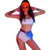 Stage Wear Costume Sexy Nightclub Dj Fashion Jazz Dance Bar Gruppo B Gogo Leader