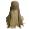 Najlepsza jakość żydowskie peruki koronkowe wierzchołki europejskie 24 cale blondynki Kolor jedwabisty proste 4x4 żydowskie peruki ludzkie włosy dla kobiet