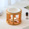 Candle Holders Oil Warmer Tealight Ceramic Votive Holder Aroma Burner Diffuser Housewarming