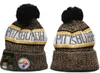 Pittsburgh Beanie Beanies SOX LA NY North American Baseball Team Side Patch Winter Wool Sport Knit Hat Pom Skull Caps A16