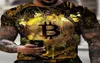 Мужские футболки Футболка Crypto Currency Traders Gold Coin Хлопковые рубашки8669717