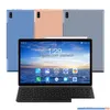 PC Tablet PC 2023 Global10.1inch Android 16 Go RAM 1TB ROM 13 5G Version Dual Sim Card Network FL SN SN 9600MAH DROP DIVRITE