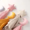 Filtar baby bomull muslin trångt filt mjuk född sovdockor barn härlig sömn leksak soothe fridande handduk haklappar saliv