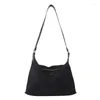 Evening Bags Designer Handbags Women Luxury 2023 Retro Ladies Underarm Oxford Cloth Handbag Denim Bag